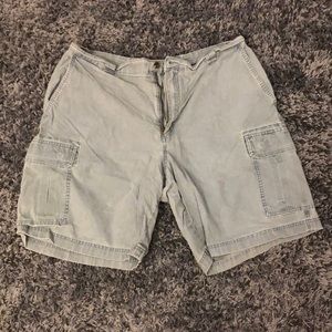 LL Bean Blue Cargo Shorts